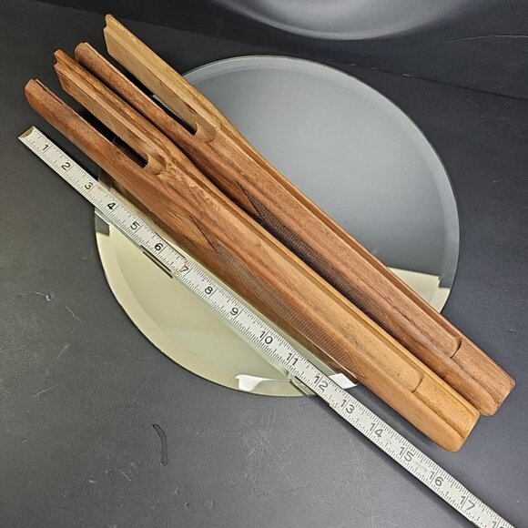 1950-60s Winchester Authentic Black Walnut Wood Cut For Lamp Making Crafts CA - Picture 7 of 16